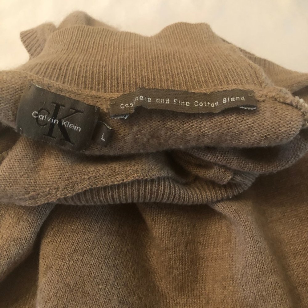Vintage CK Calvin Klein cashmere/cotton sweater